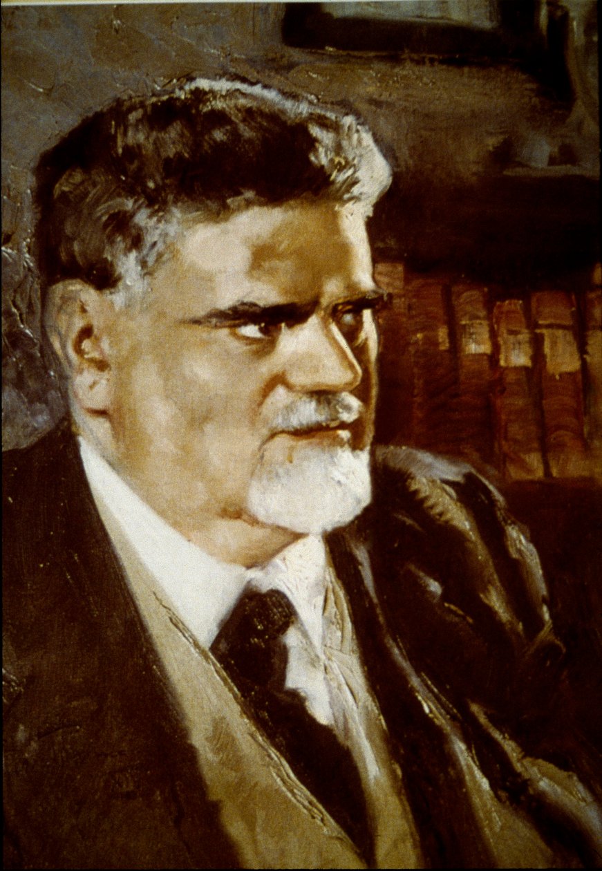 Portrait du philosophe italien Giovanni Gentile (peinture) - Unknown Artist