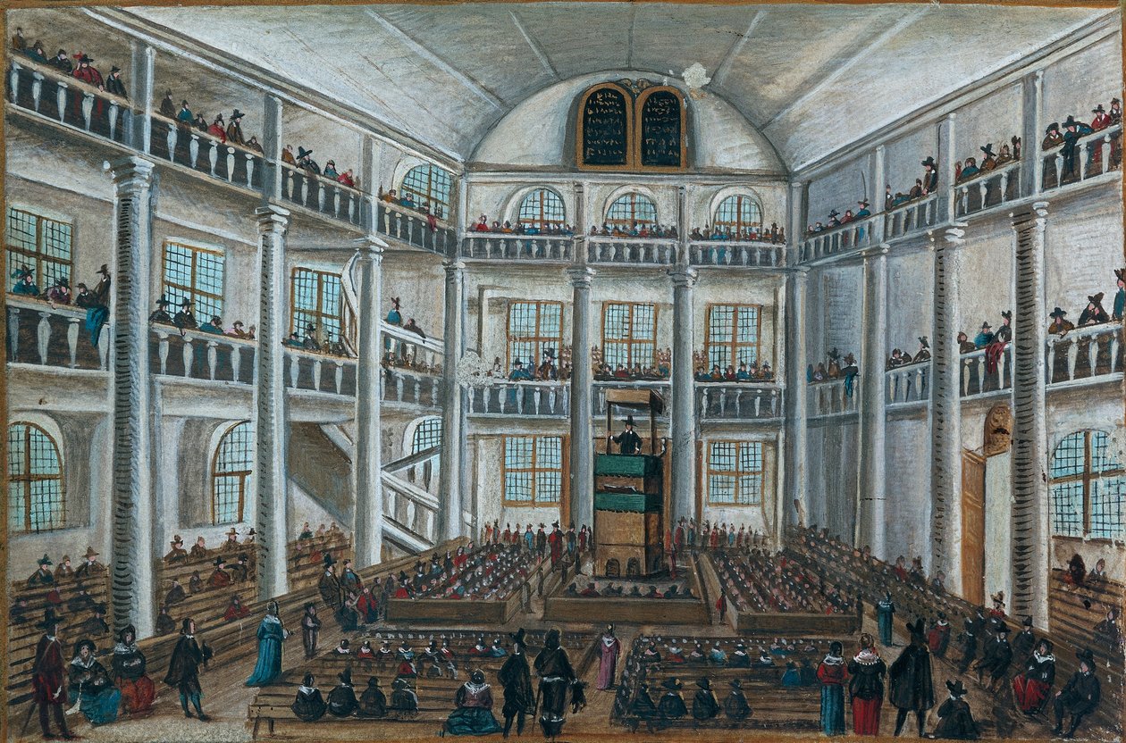 Église protestante de Charenton, de Liber Amicorum, Spira - Unknown artist
