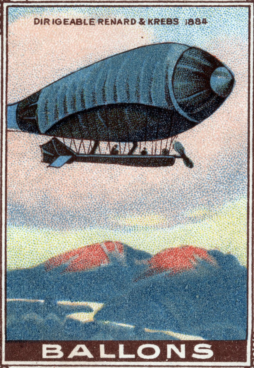 Ballon dirigeable Renard et Krebs - Unknown Artist