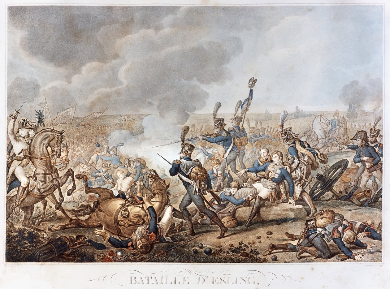 Représentation de la bataille d