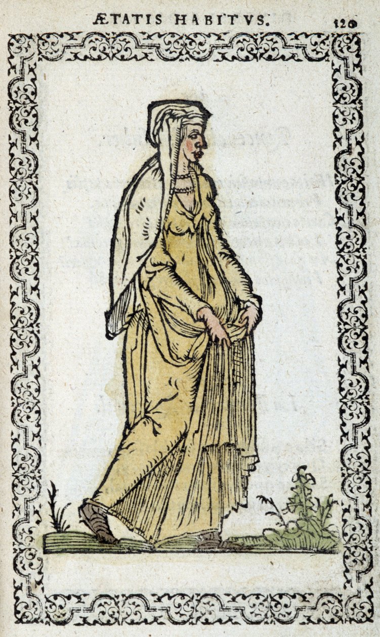 Femme romaine - dans "Habits et effigies" par Jean Slupérino - Unknown artist