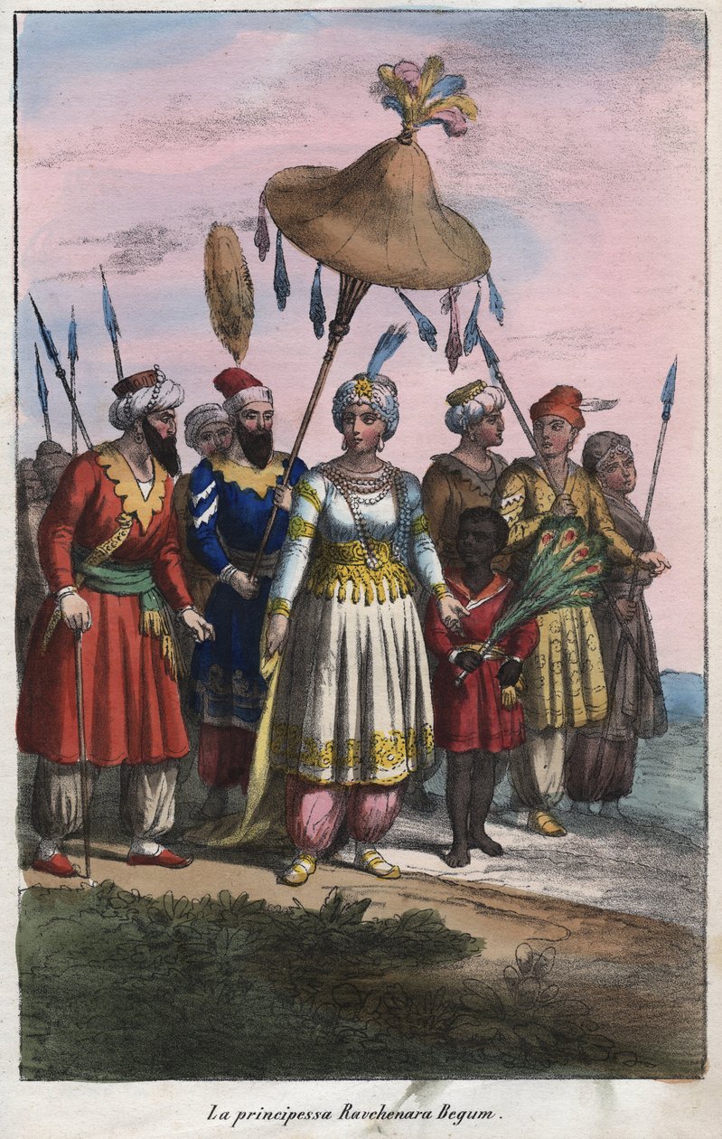 Roshanara Begum (1617-1671) - Princesse impériale de l