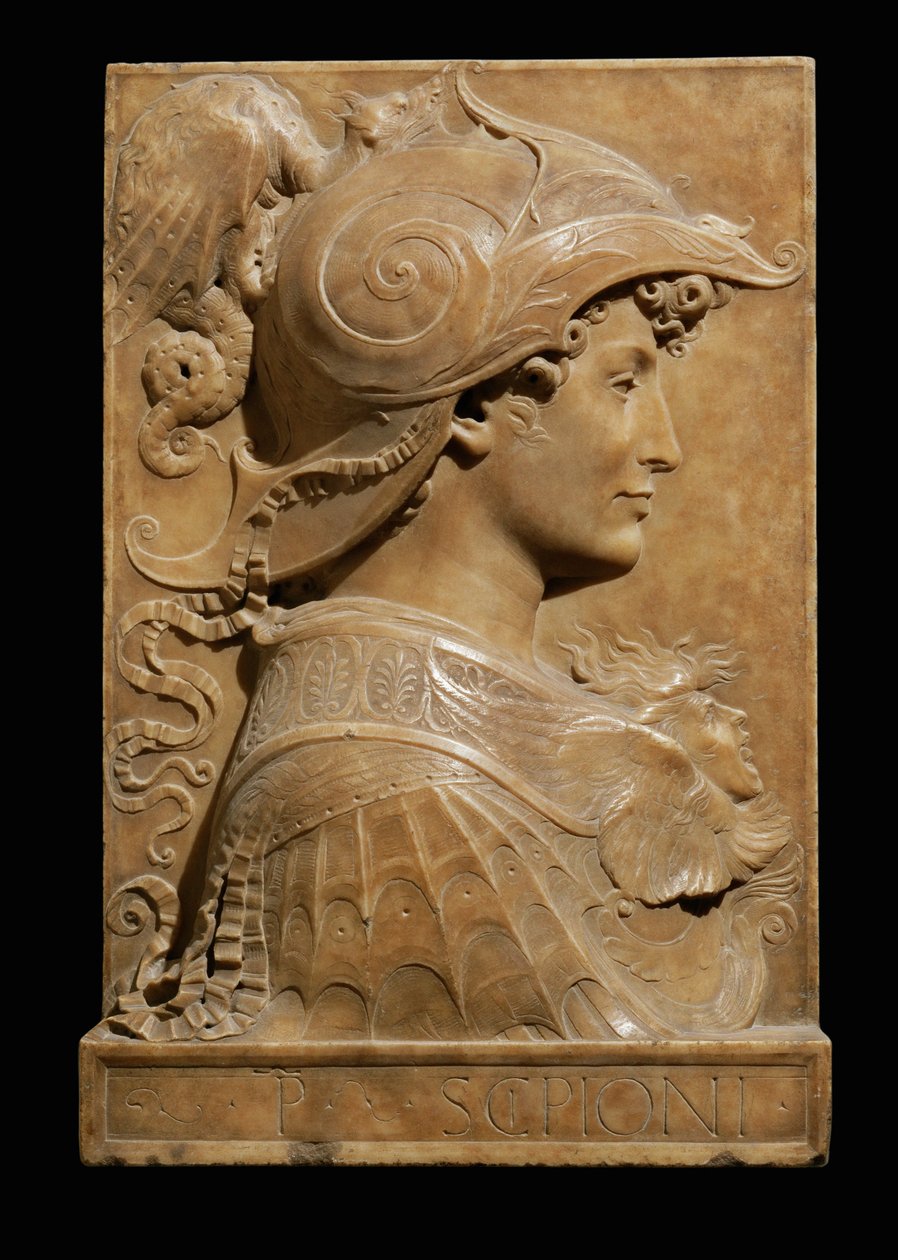Scipion Africanus, le général romain qui a vaincu le commandant militaire carthaginois Hannibal au cours de la deuxième guerre des Piéniques ... - Unknown artist