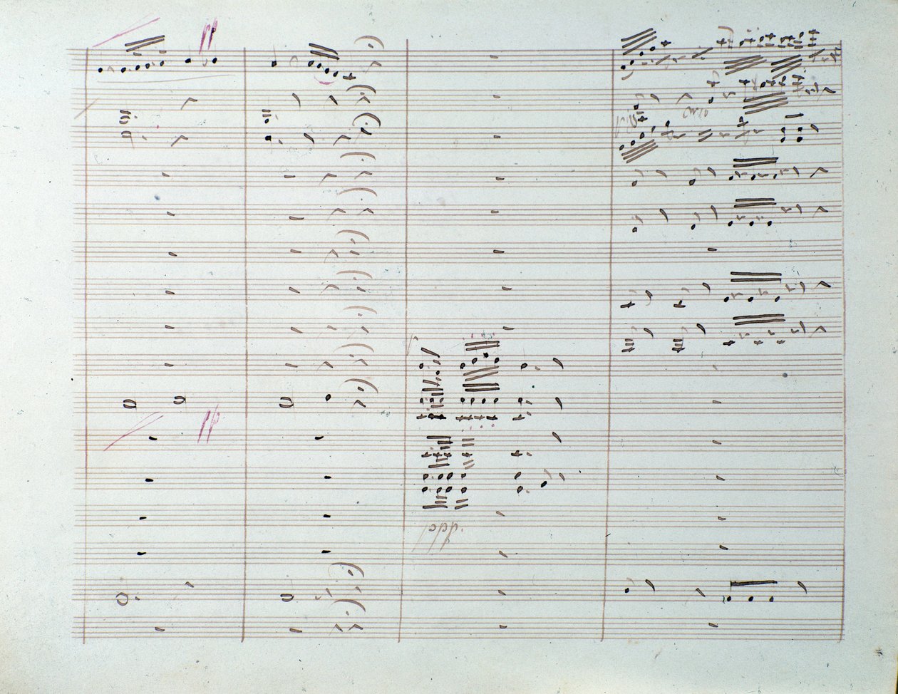 Partition de la Grande symphonie (op. 8) par Carl August Cannabich - Unknown artist