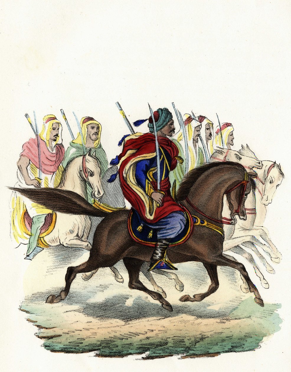 Spahis, un corps de cavalerie indigène de l