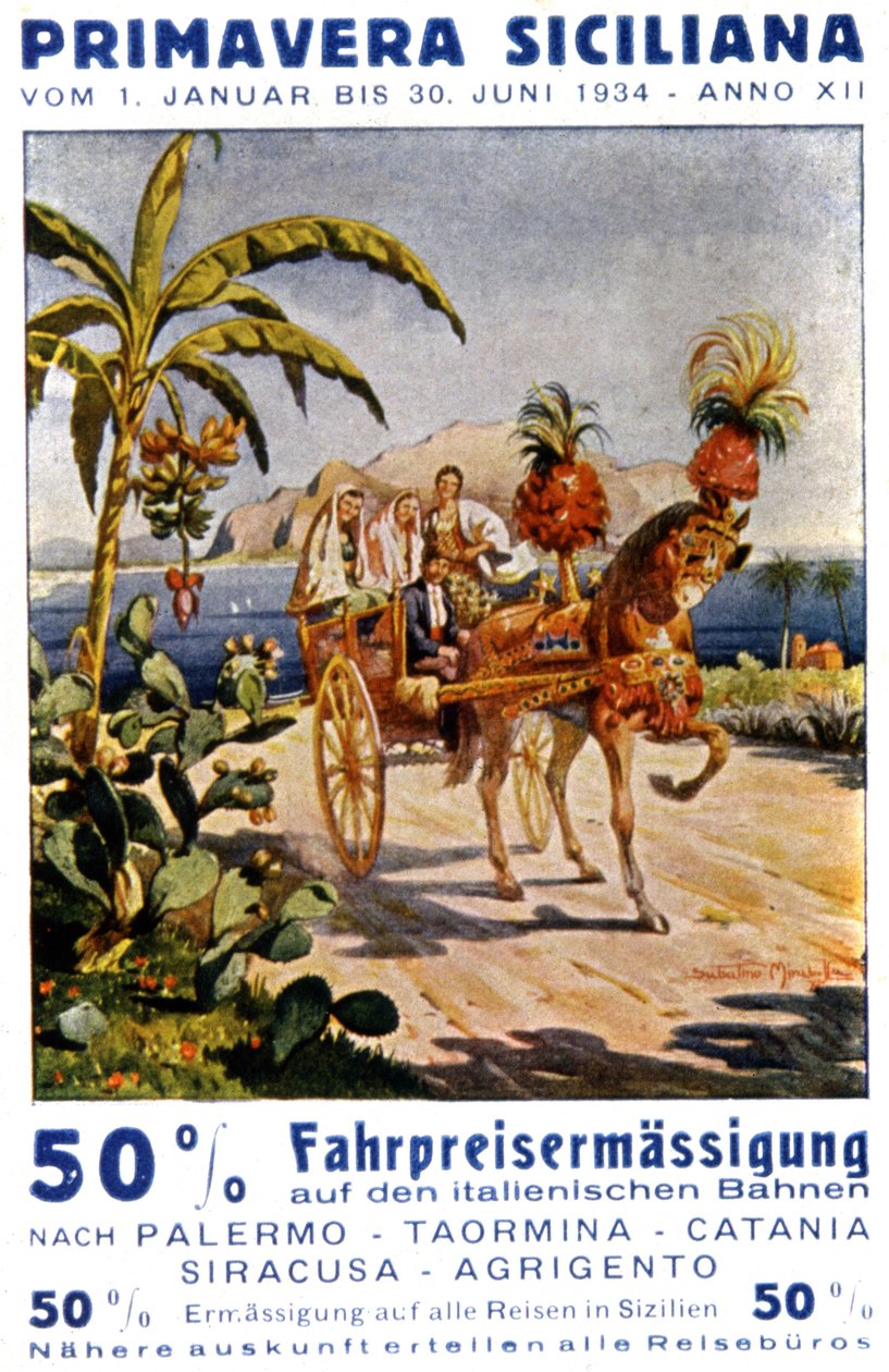 Printemps en Sicile - Unknown Artist