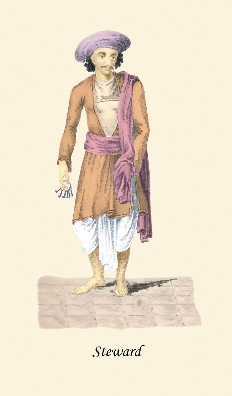 Intendant avec clés - Unknown Artist