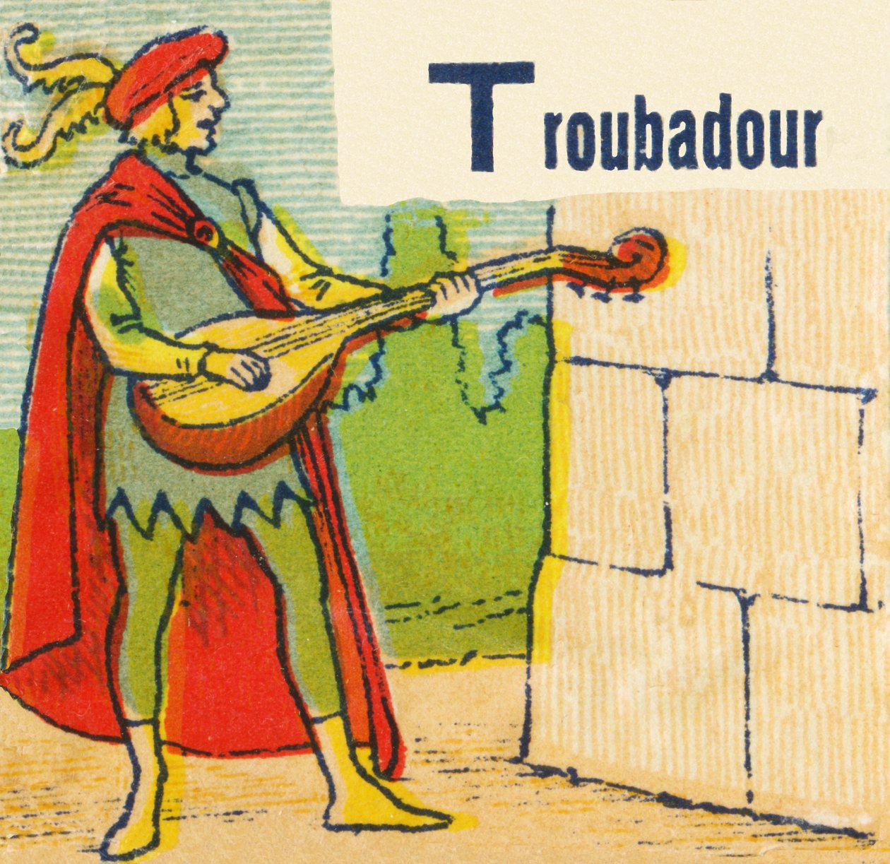 T comme Troubadour - Unknown artist