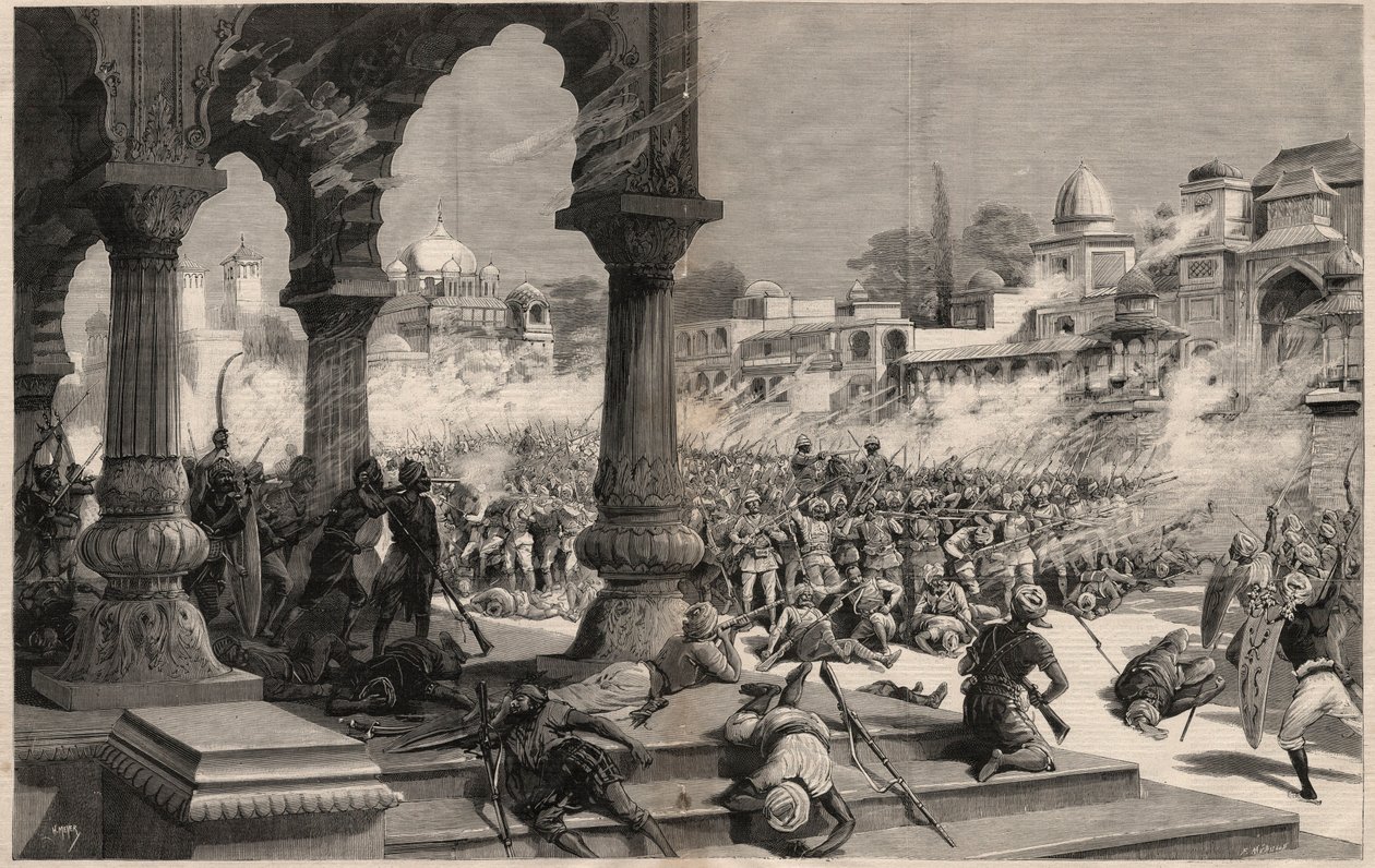 La bataille de Manipur - Insurrections britanniques en Inde - Massacre d