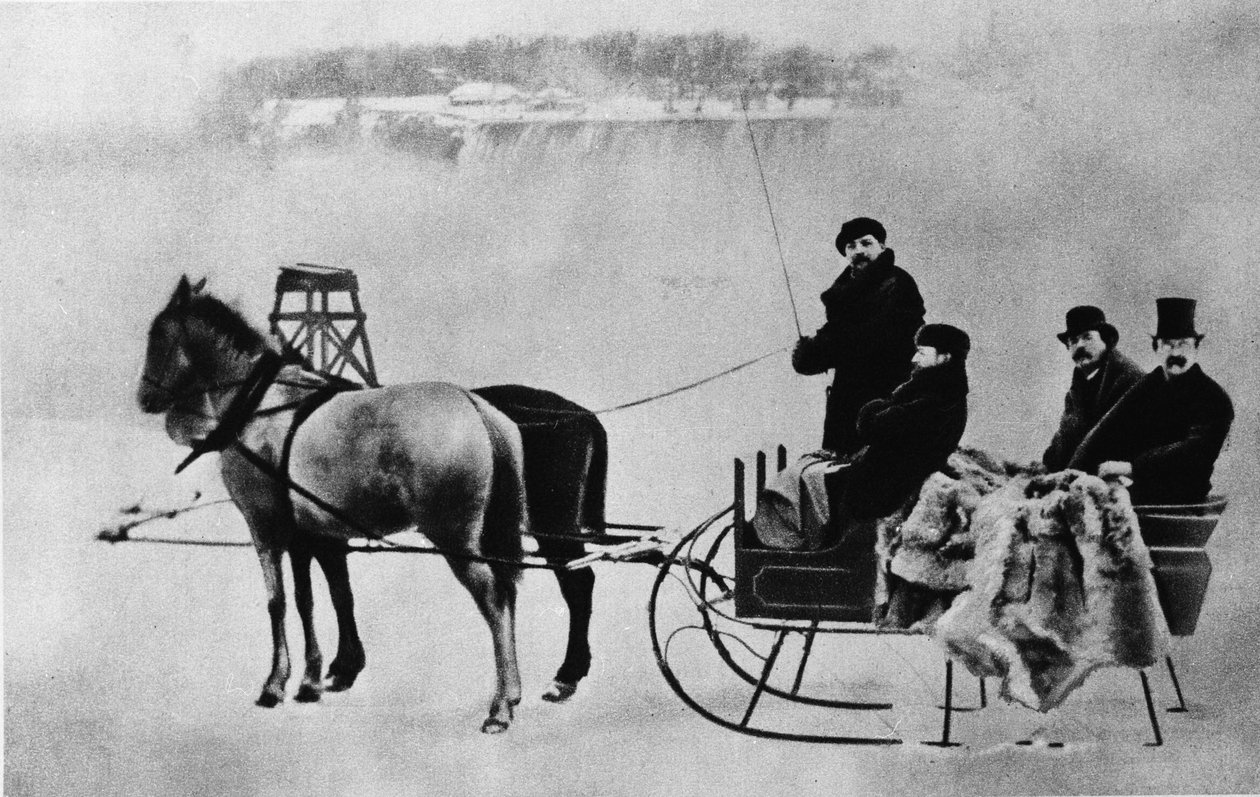 Le compositeur italien Giuseppe Verdi à Saint-Pétersbourg, Russie (assis devant à gauche). Vers 1862 - Unknown artist