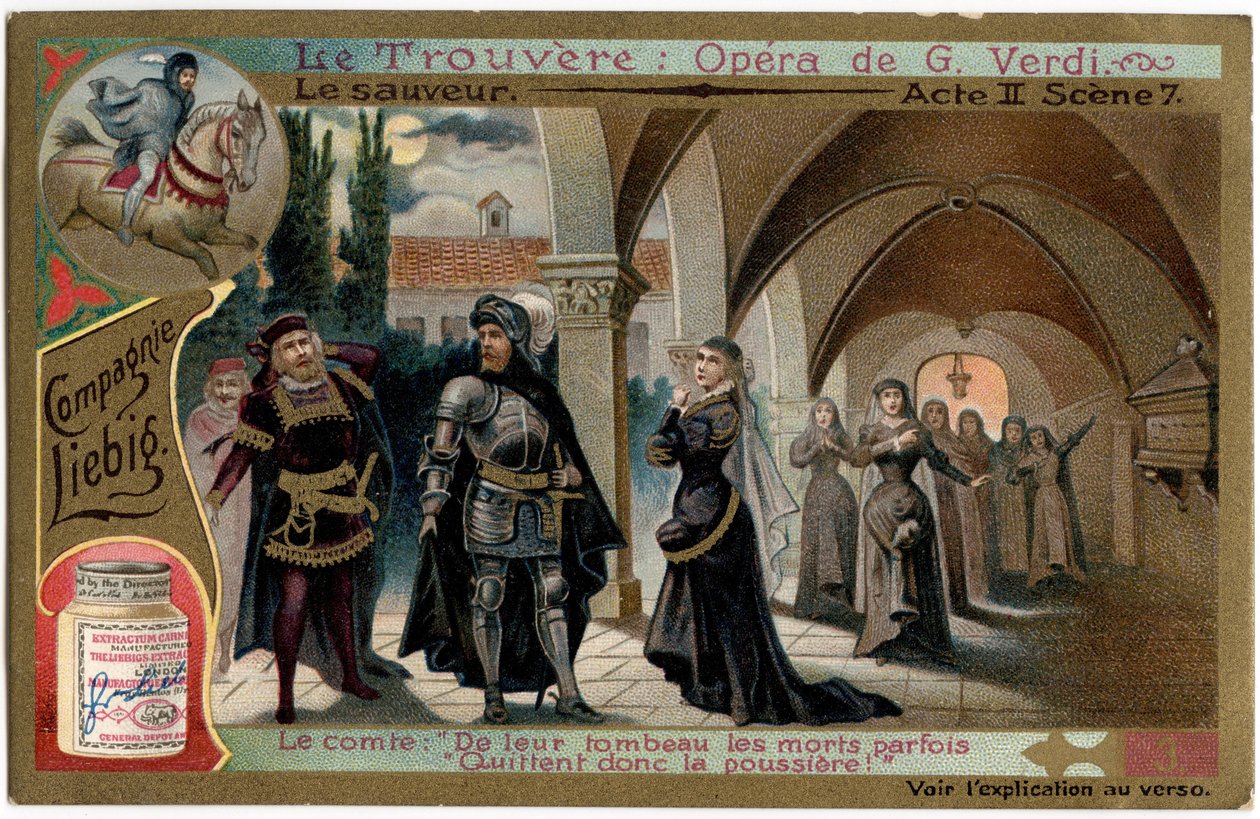 Le Trouvère, Acte II, scène 7. Illustration pour l
