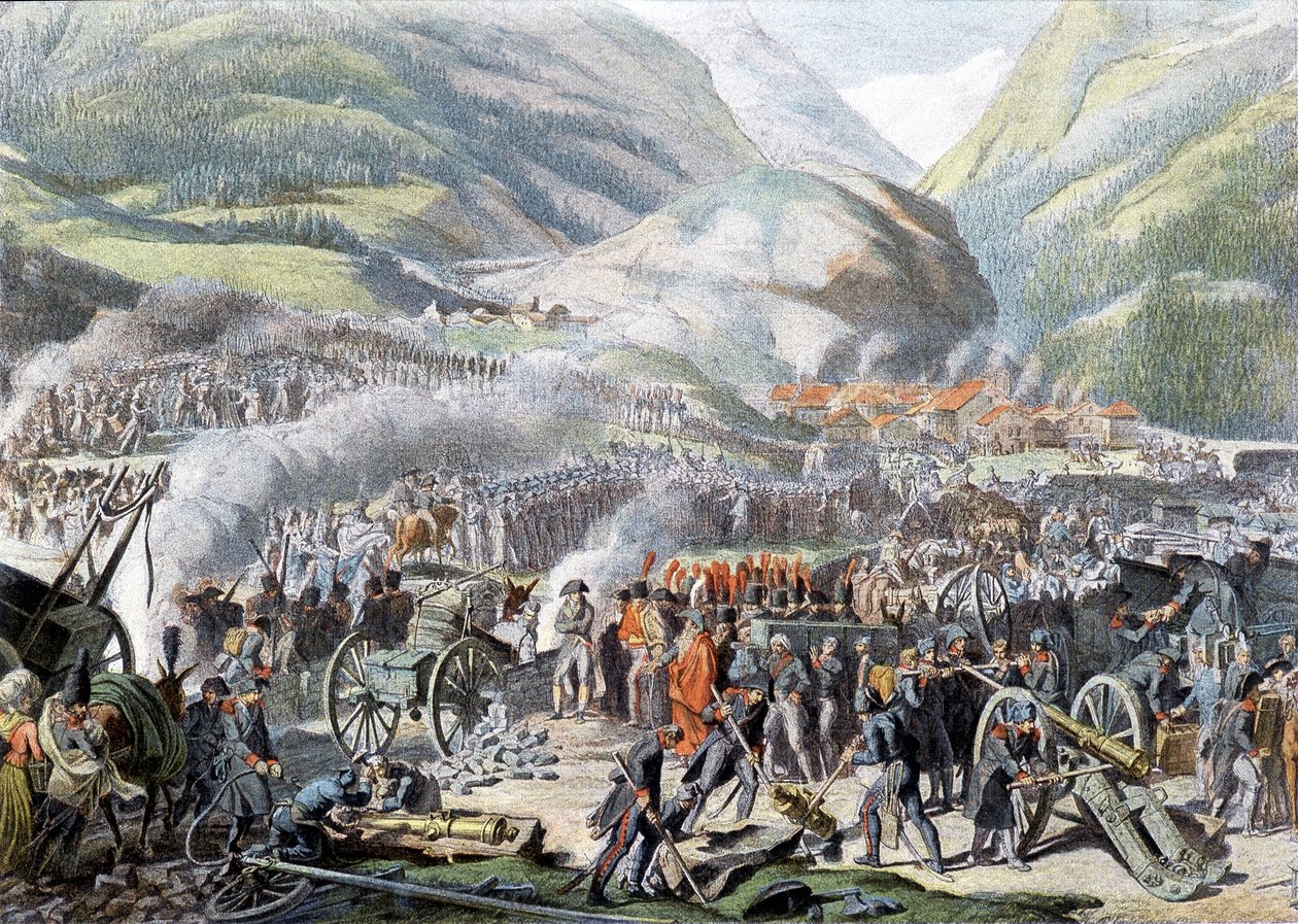 Le passage du Mont Saint-Bernard par l