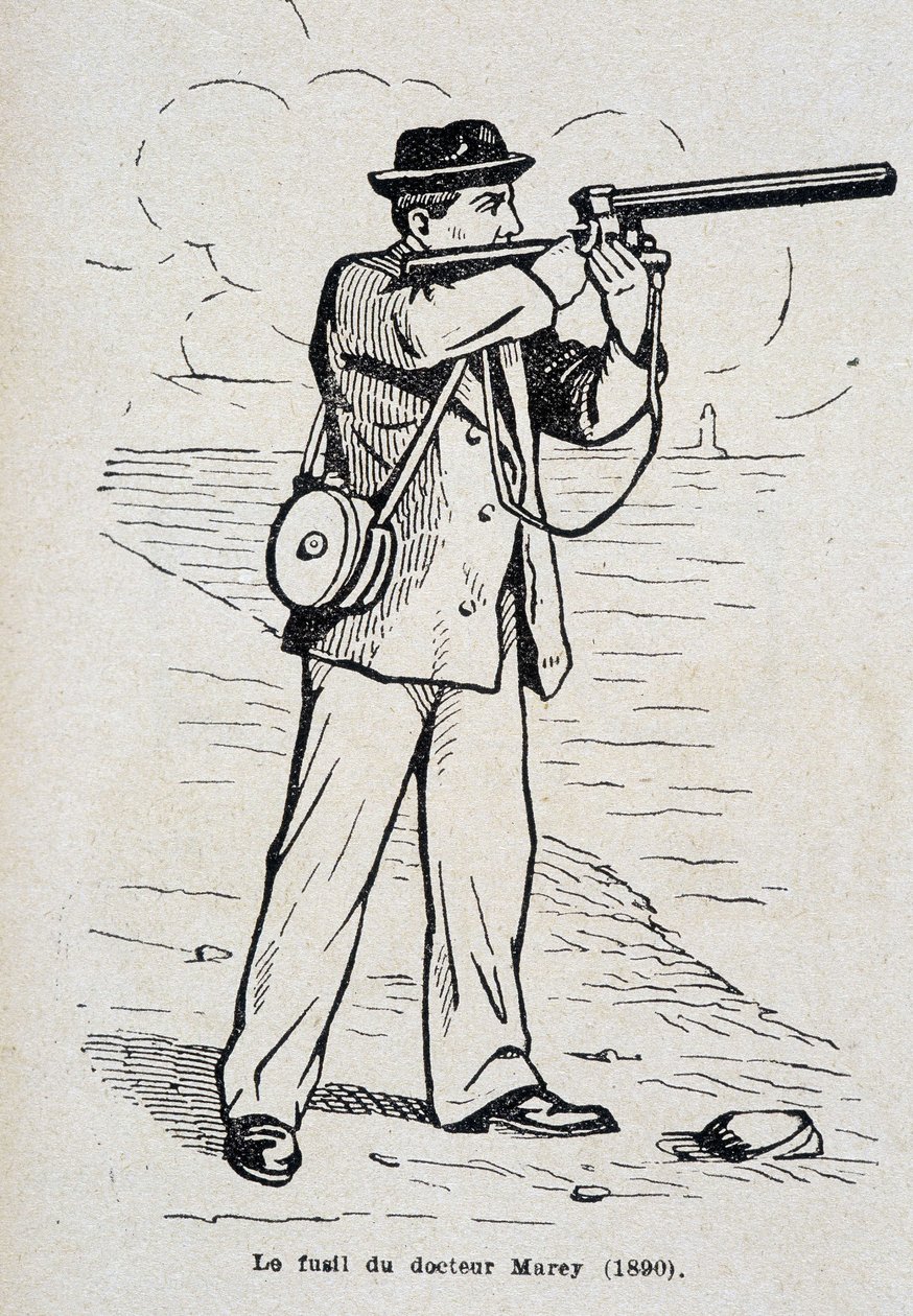 Le fusil du Dr. Etienne Jules (Etienne-Jules) Marey (1890) - Unknown artist