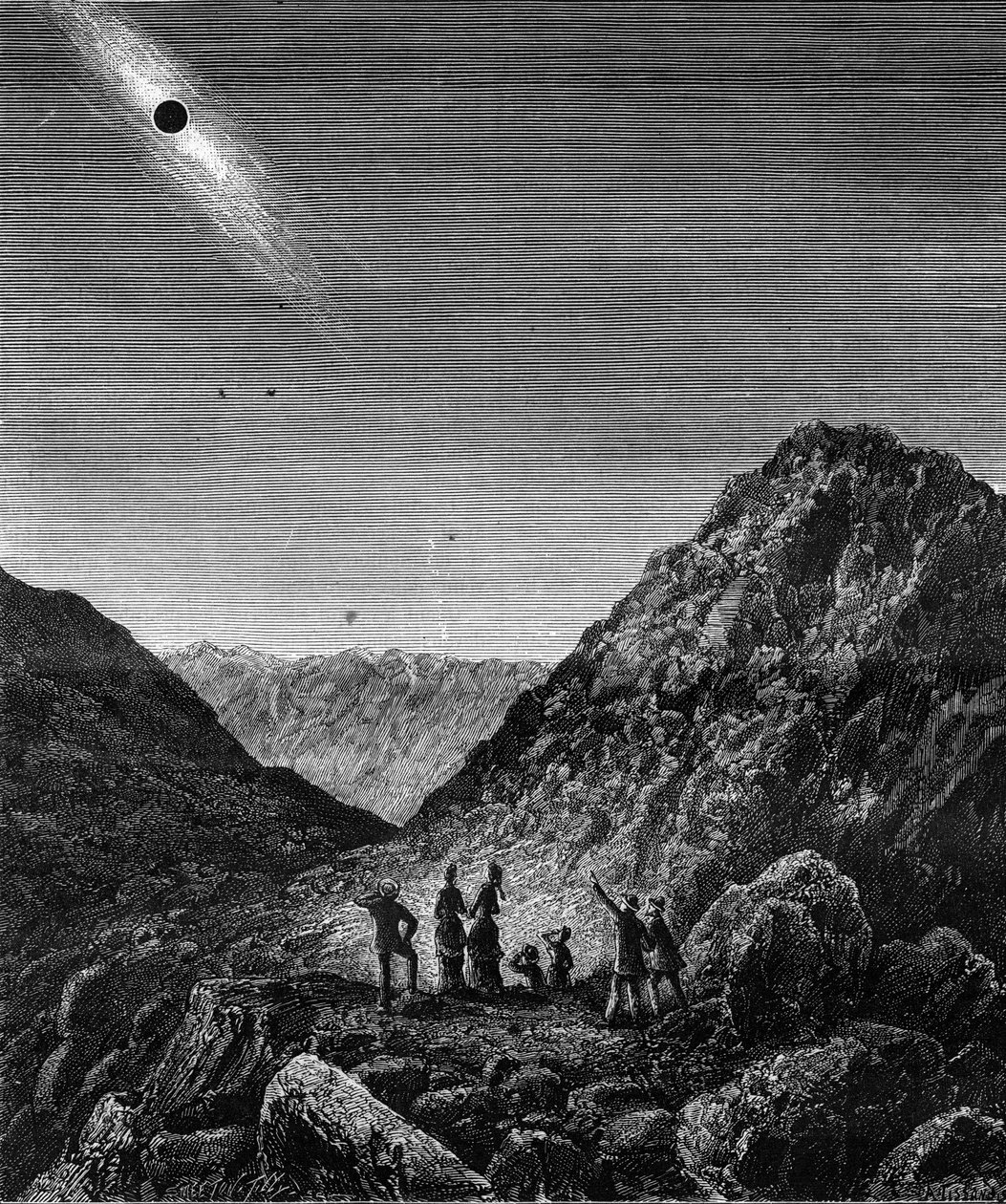 Éclipse totale du 29 juillet - Unknown artist