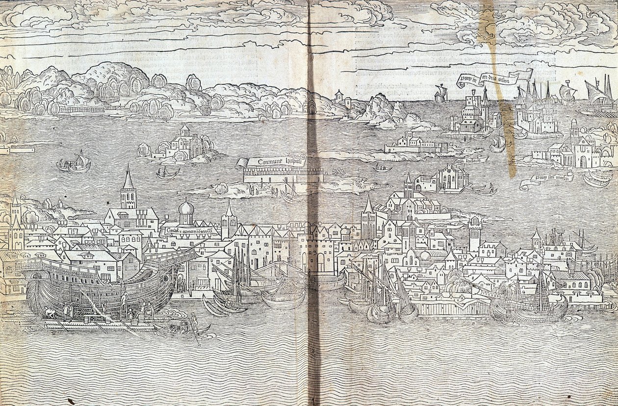 Venise - dans « Les Saintes Pérégrinations » par Bernard de Breydenbach - Unknown artist