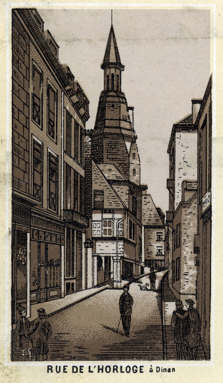Vue de la rue de l