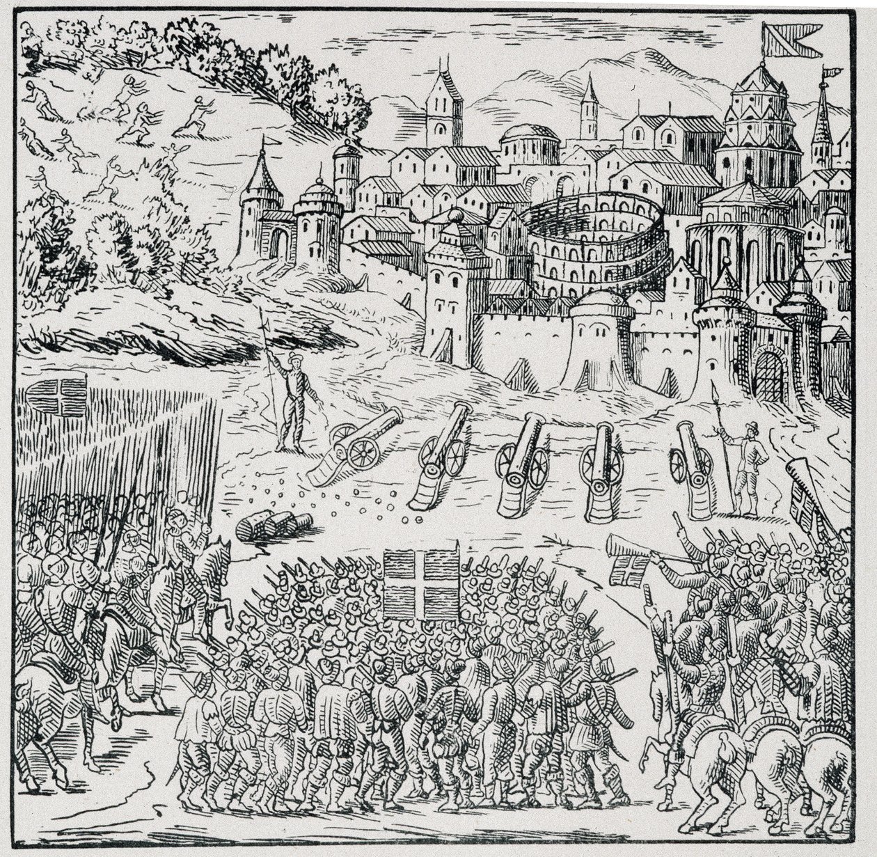 Guerre de Religion : La ville de Nîmes assiégée par l
