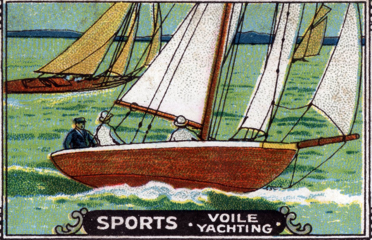 Sport nautique : voile. - Unknown Artist