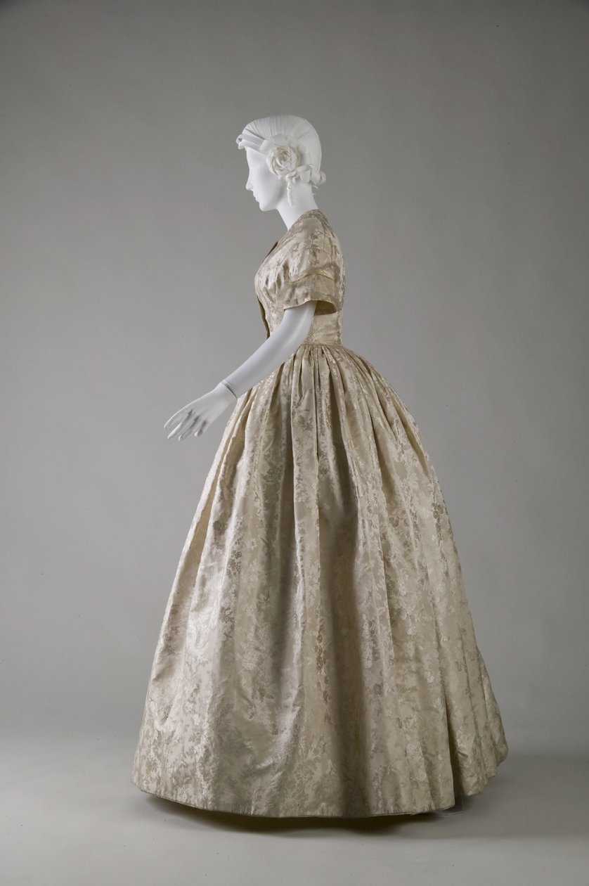 Robe de mariée (vue latérale) - Unknown artist