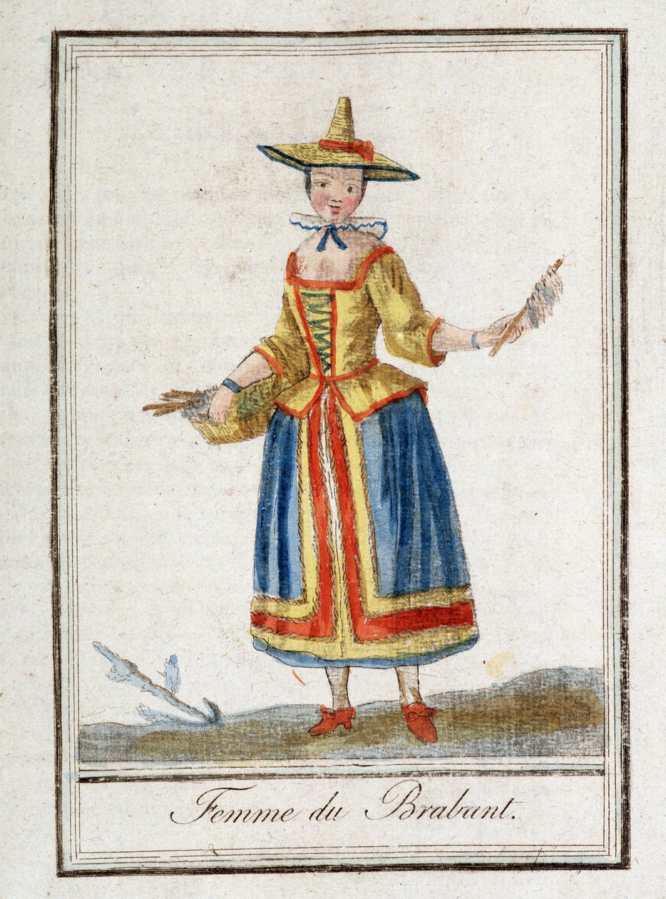 Femme de Brabant (Belgique) - Unknown artist