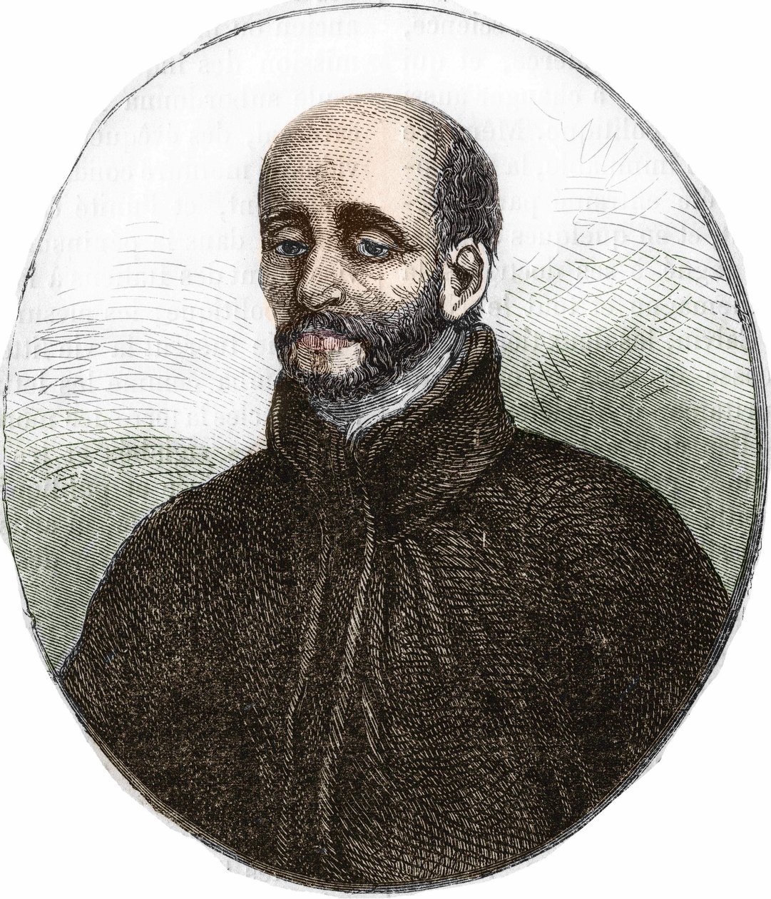 Portrait de Saint Ignace de Loyola (1491-1556), fondateur de la Compagnie de Jésus. - Unknown artist