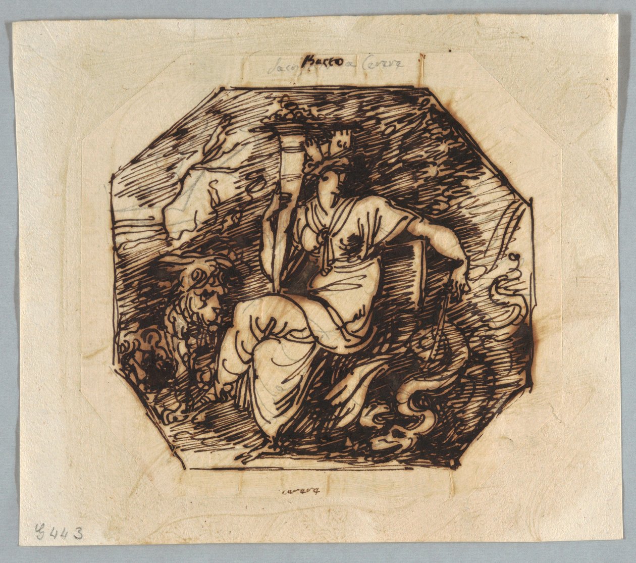 Dessin, Cérès, vers 1810 - Unknown artistUnknown artist
