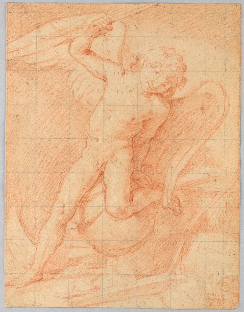 Dessin, Cupidon, 1650-1700 - Unknown artistUnknown artist