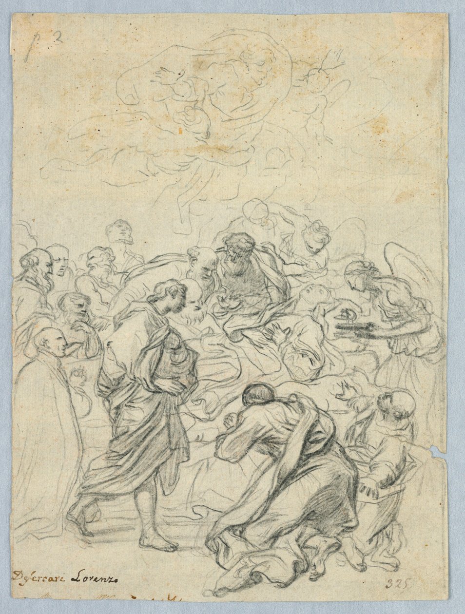 Dessin, Mort de la Vierge, 17e-19e siècle - Unknown artistUnknown artist