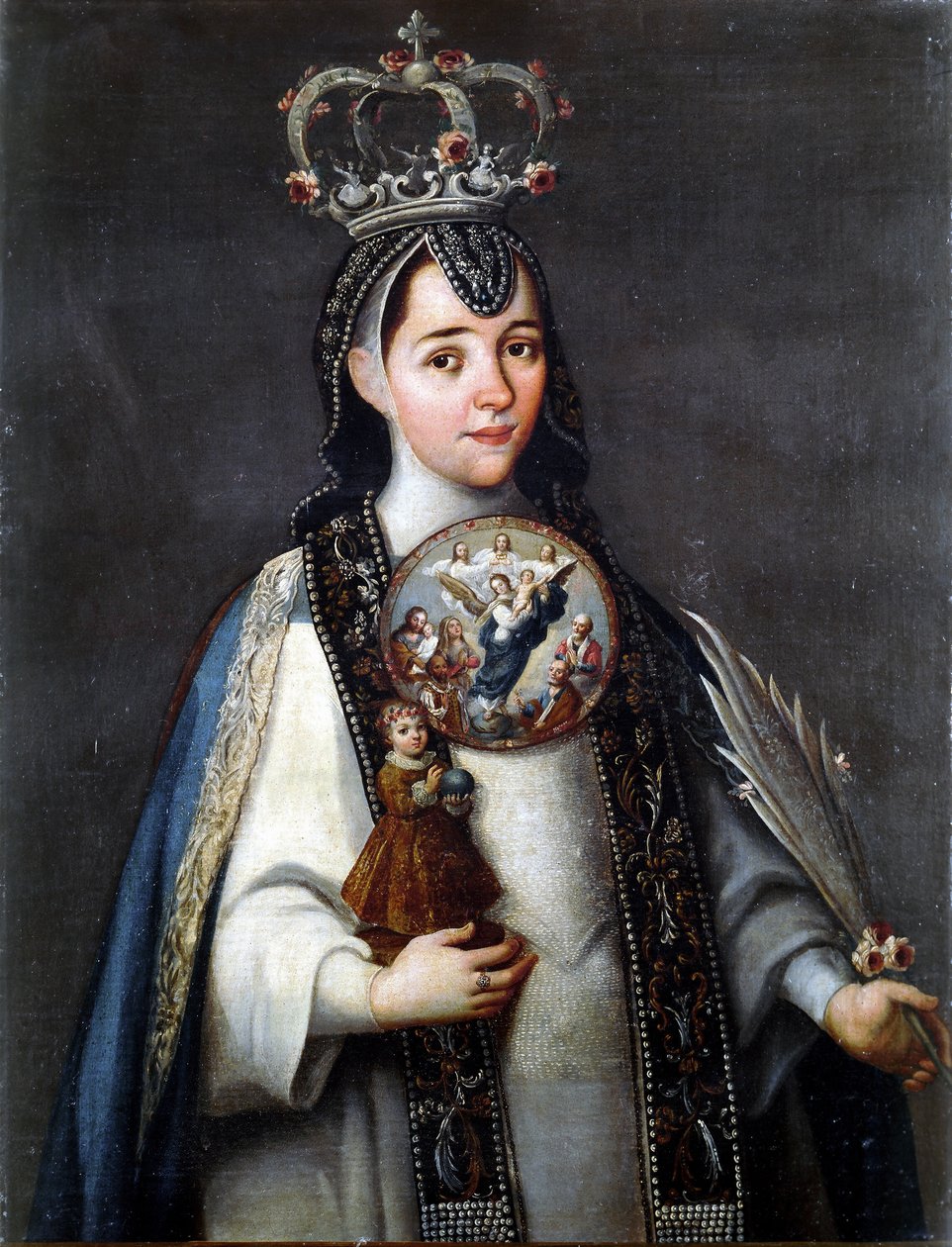 Espagnol : Monja concepcionista Nun Conceptionist nun - Unknown artistUnknown artist