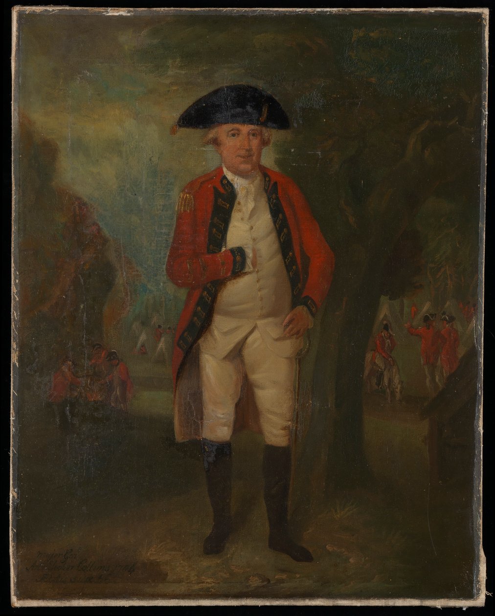 Portrait du Major-Général Arthur Tooker Collins des Marines en uniforme de cérémonie - Unknown artist