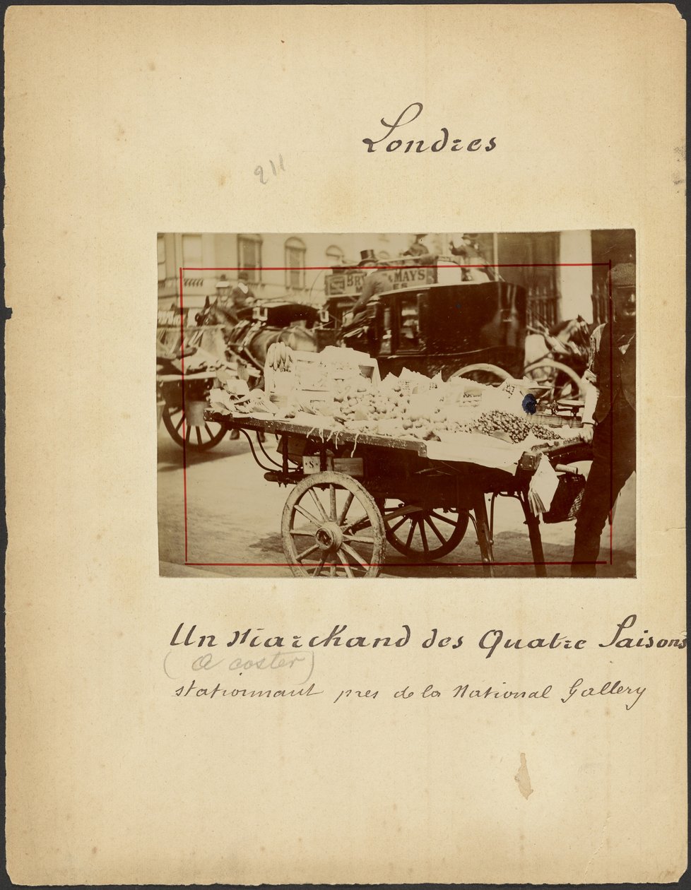 [Un chariot de vendeur] - Unknown artist
