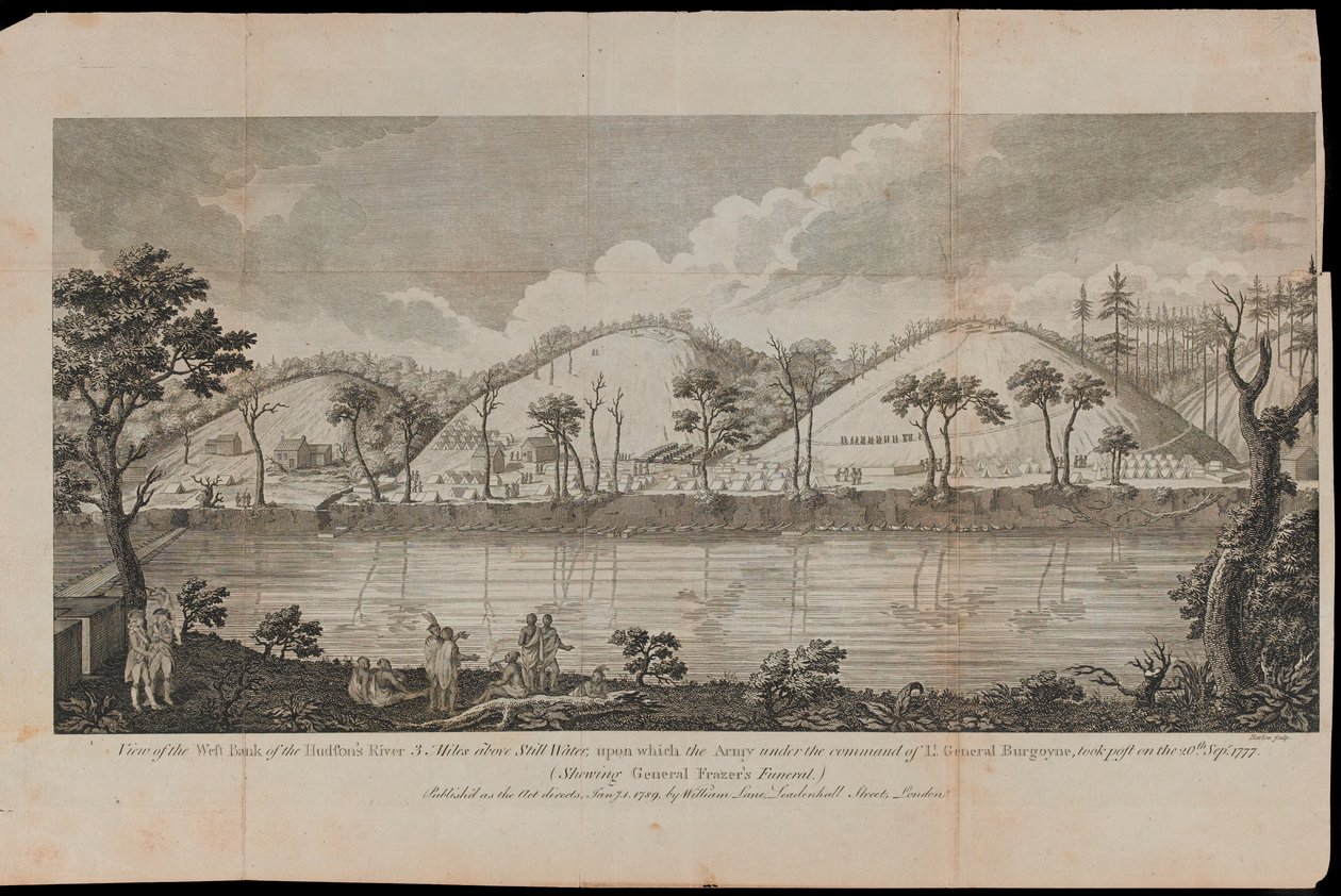 Vue de la rivière Hudson près de Stillwater, État de New York - Unknown artist