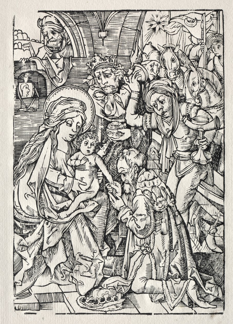 Adoration des mages - Unknown artist