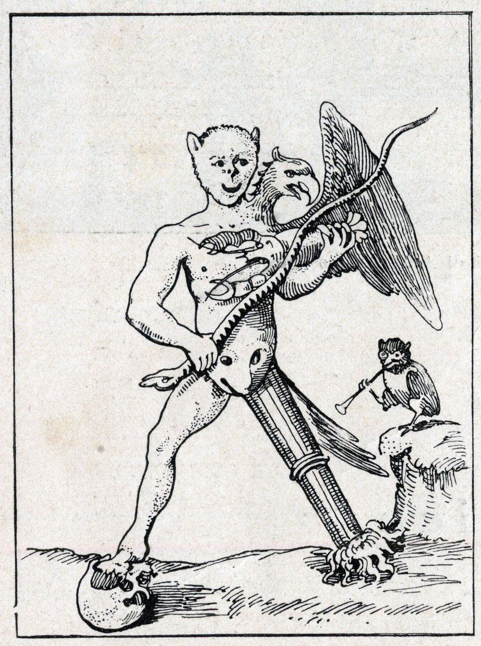 Alchimie : allégorie de la Pierre Philosophale. - Unknown artist