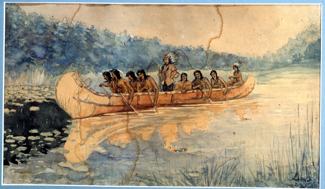Aquarelle anonyme. XIXe siècle La Rochelle, Musée du Nouveau Monde - Unknown artist