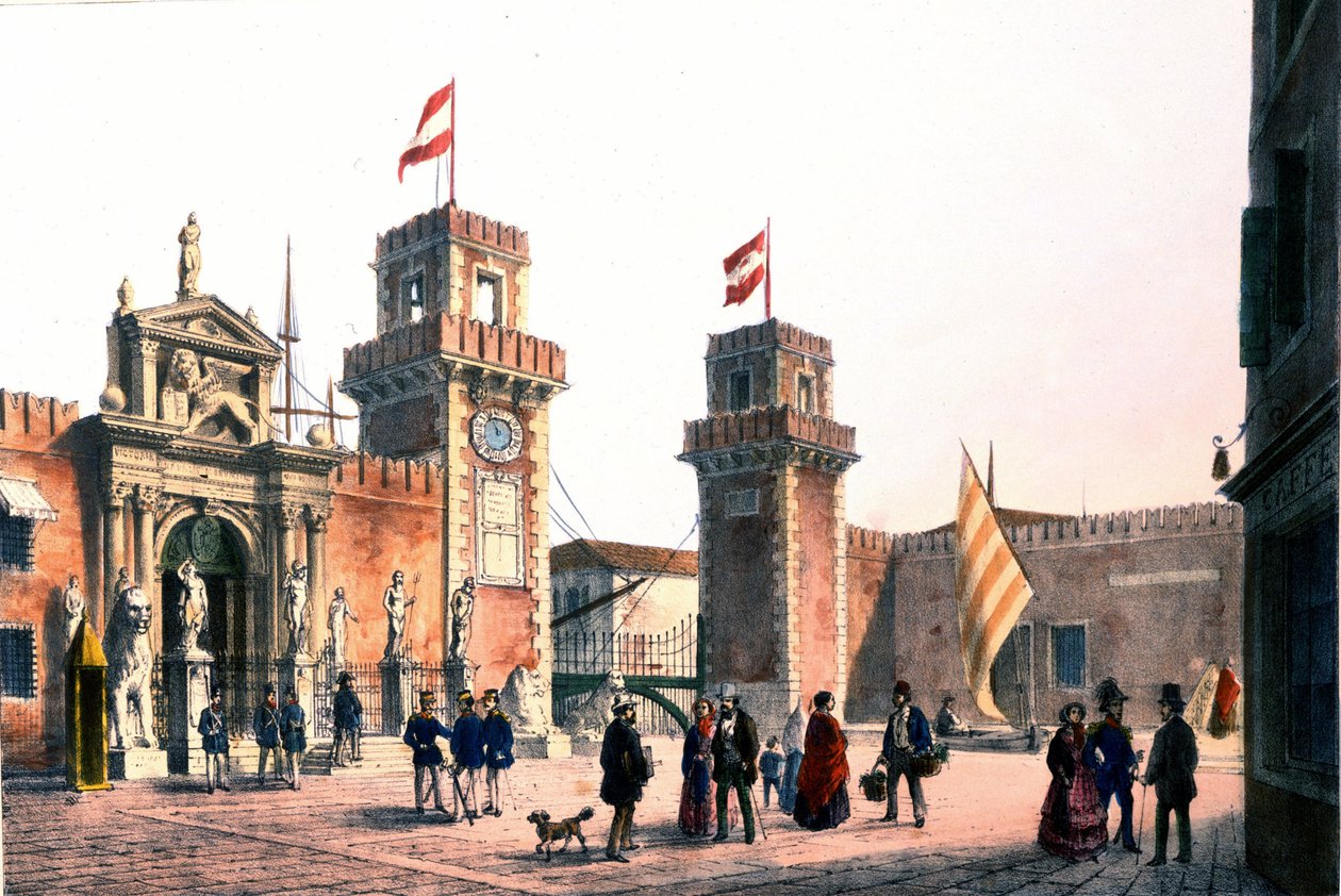 Arsenal de Venise au 19ème siècle - Unknown artist