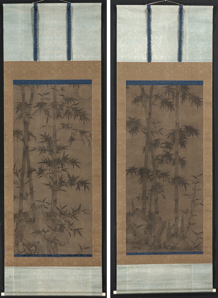 Bambou en quatre saisons : printemps et automne - Unknown artist