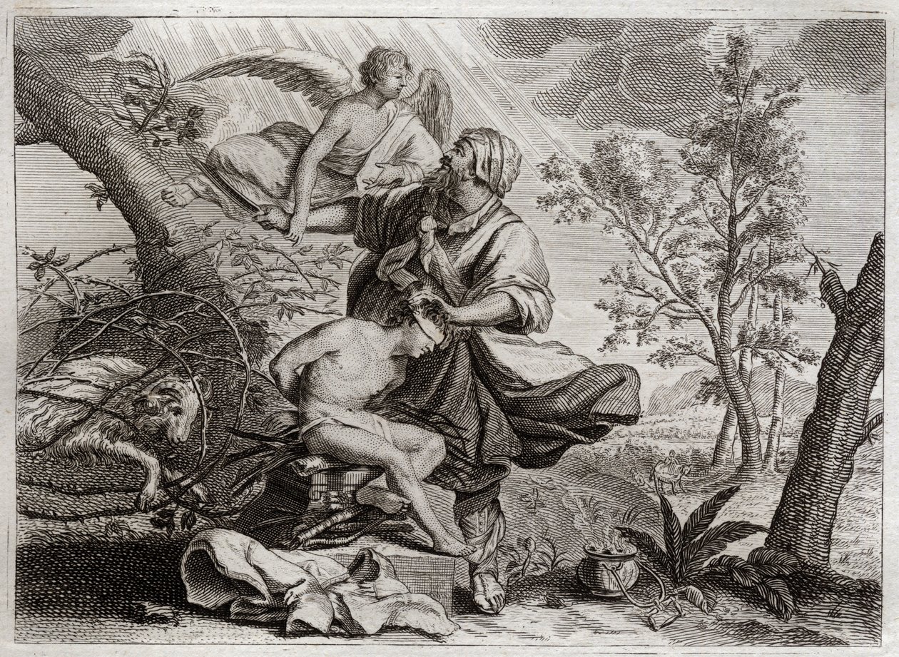 Bible de Royaumont, Ancien Testament : Sacrifice d