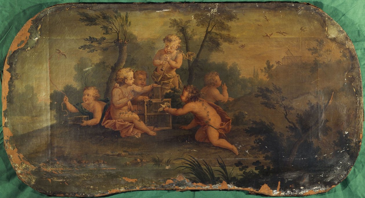 Enfants oiseaux ou Printemps - Unknown artist