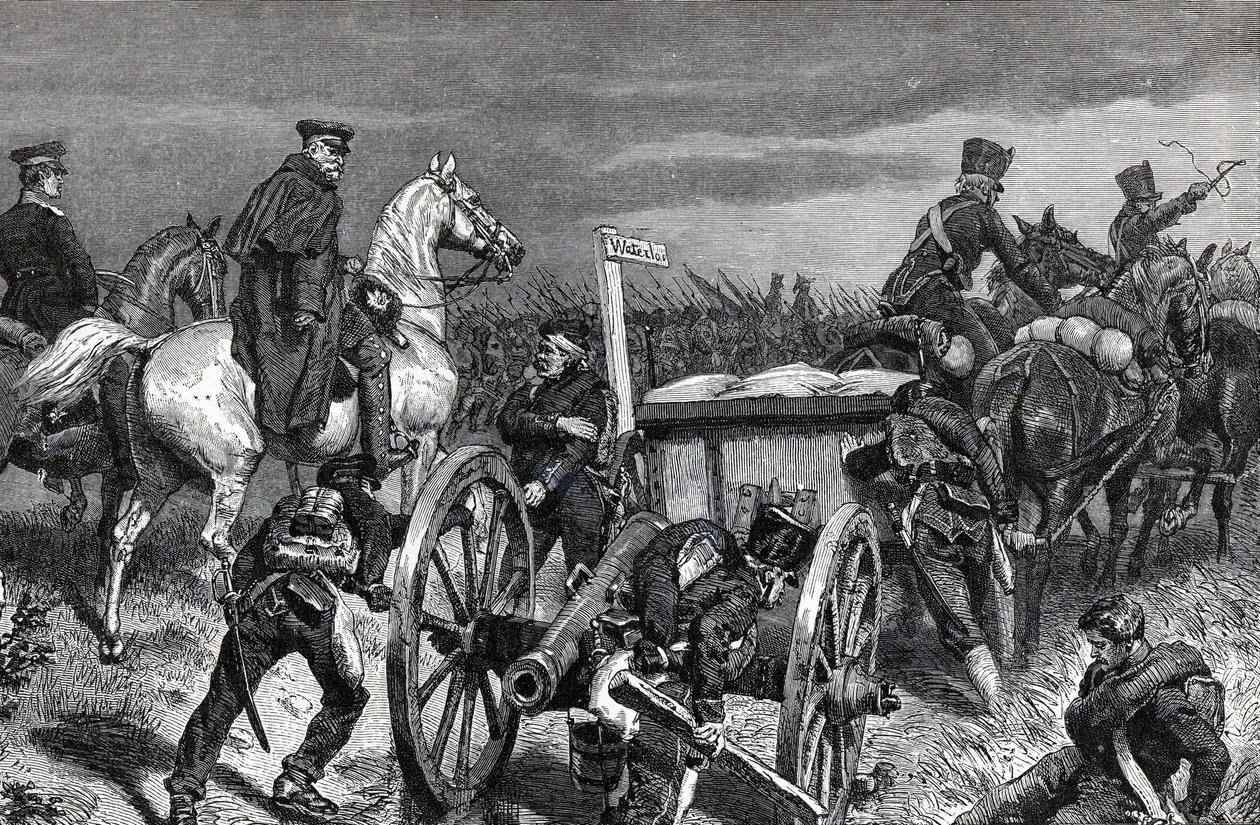 La marche de Blücher vers Waterloo - Le général prussien Gebhard ...