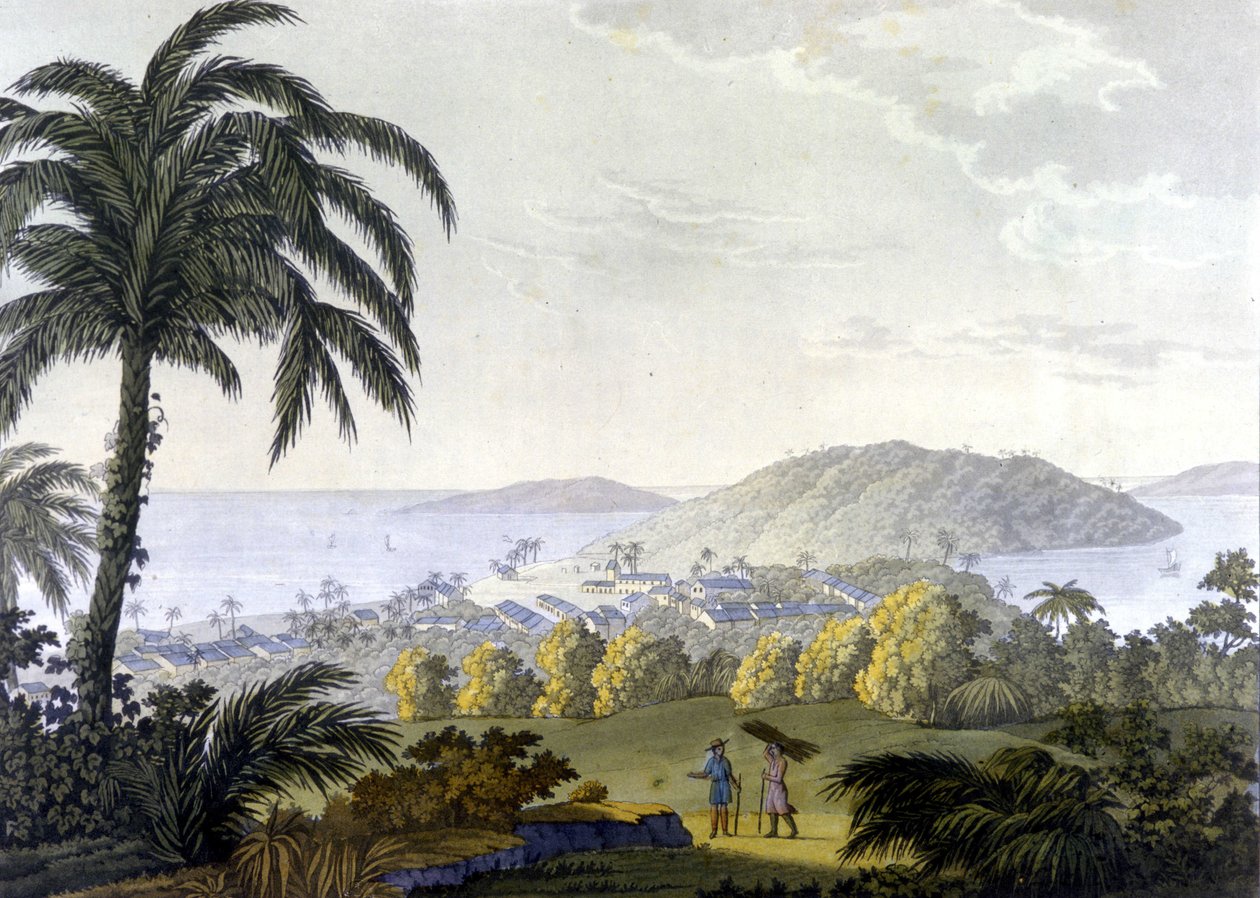 Brésil, vue de la ville d