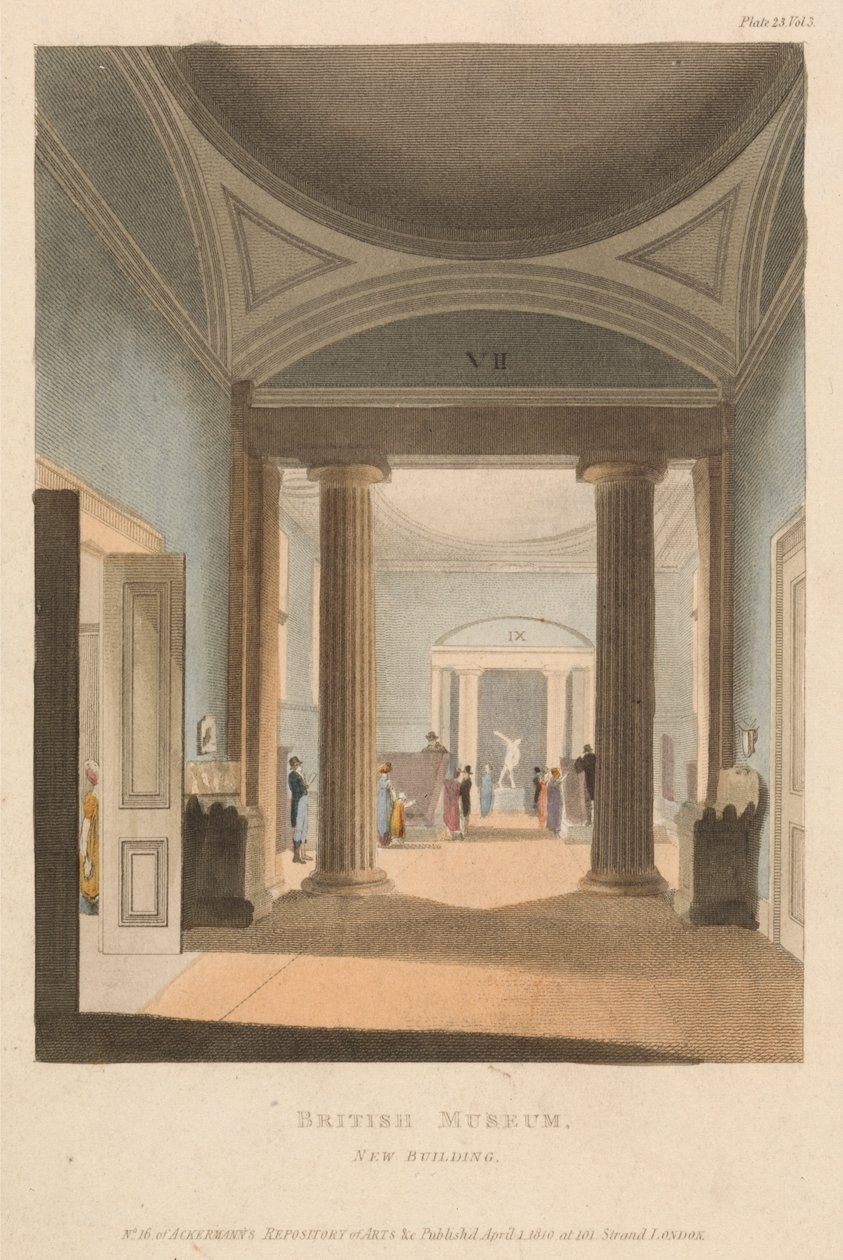 Musée britannique, nouveau bâtiment - Unknown artist