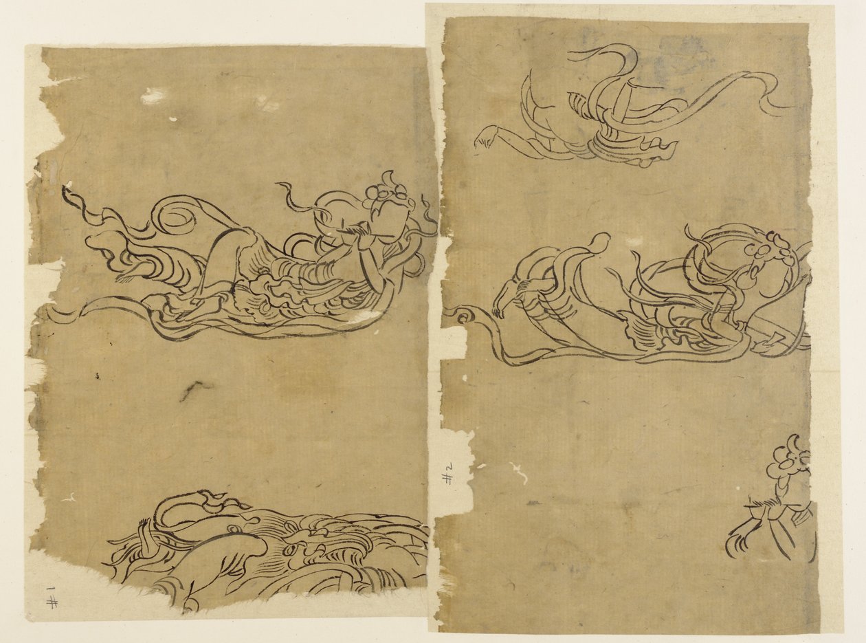 Ange bouddhiste - Apsaras - Unknown artist