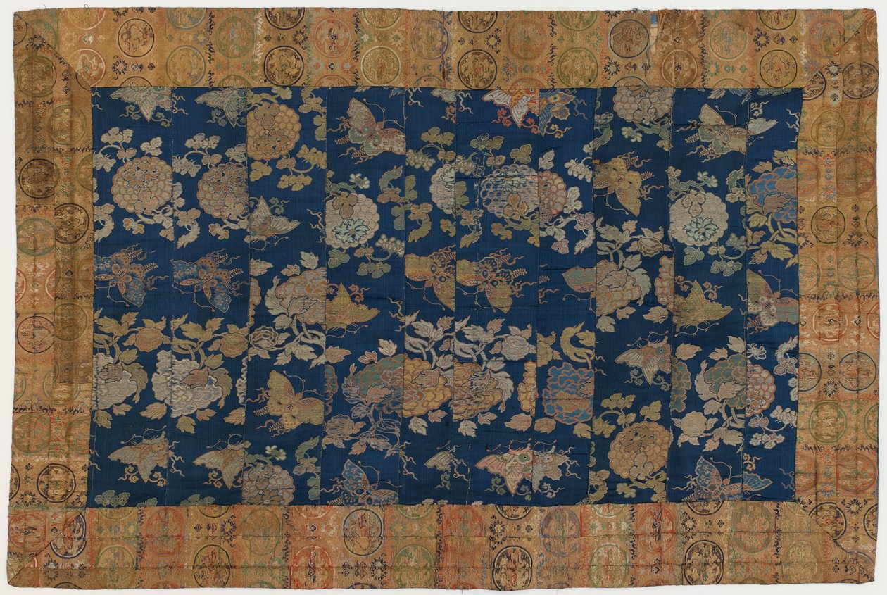 Manteau de moine bouddhiste, modifié pour être utilisé comme tenture murale - Unknown artist