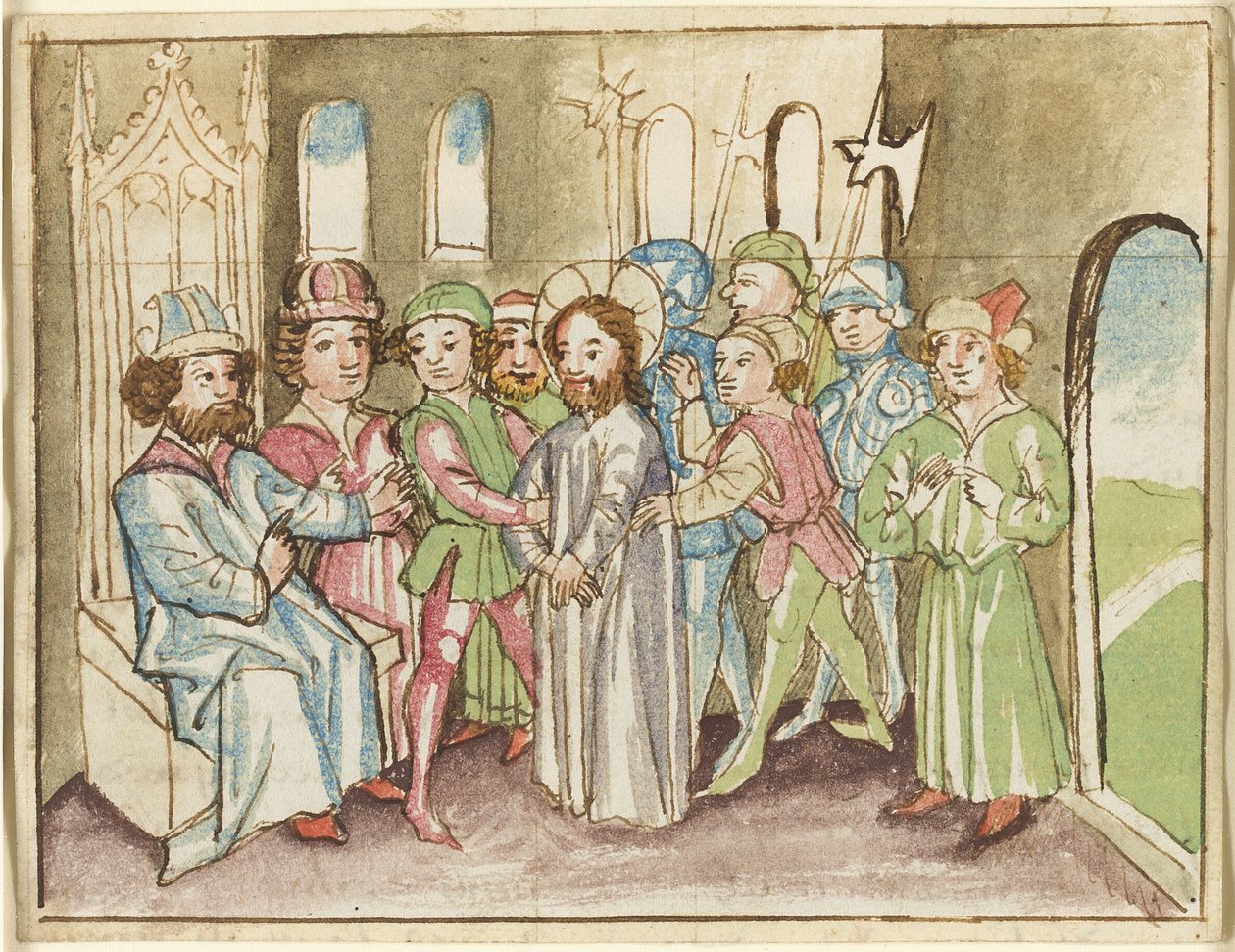Le Christ devant le grand prêtre Anne, d