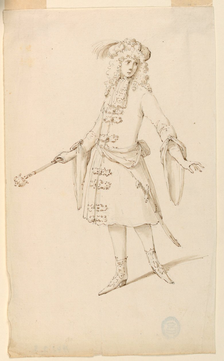 Costume : Un Noble, Roi ou Prince pour un Ballet - Unknown artist