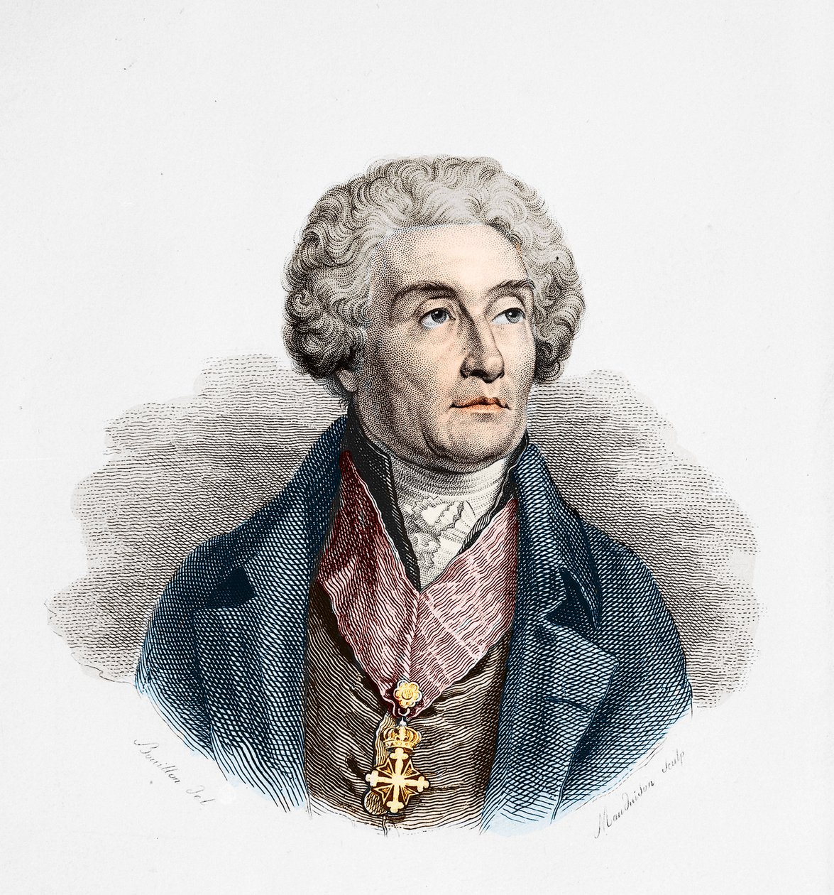 Comte Joseph de Maistre (1753-1821), homme politique, écrivain et philosophe français. - Unknown artist