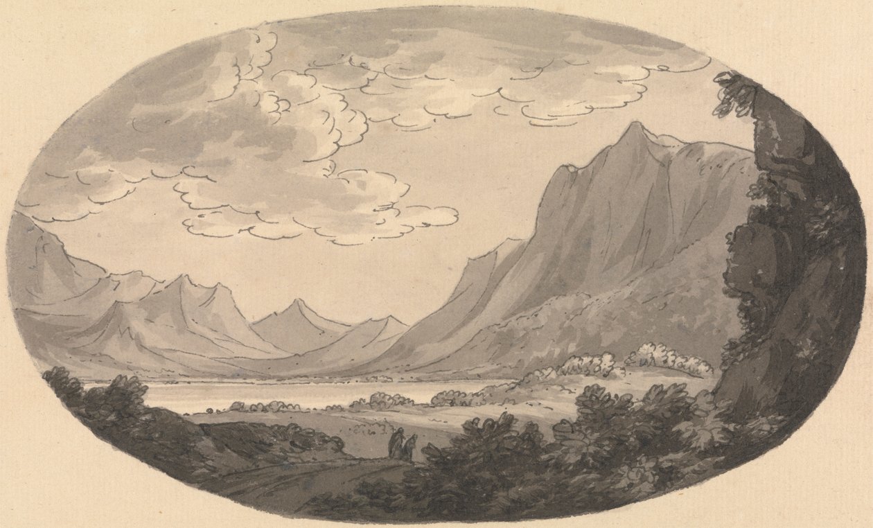 Paysage du Cumberland - Unknown artist