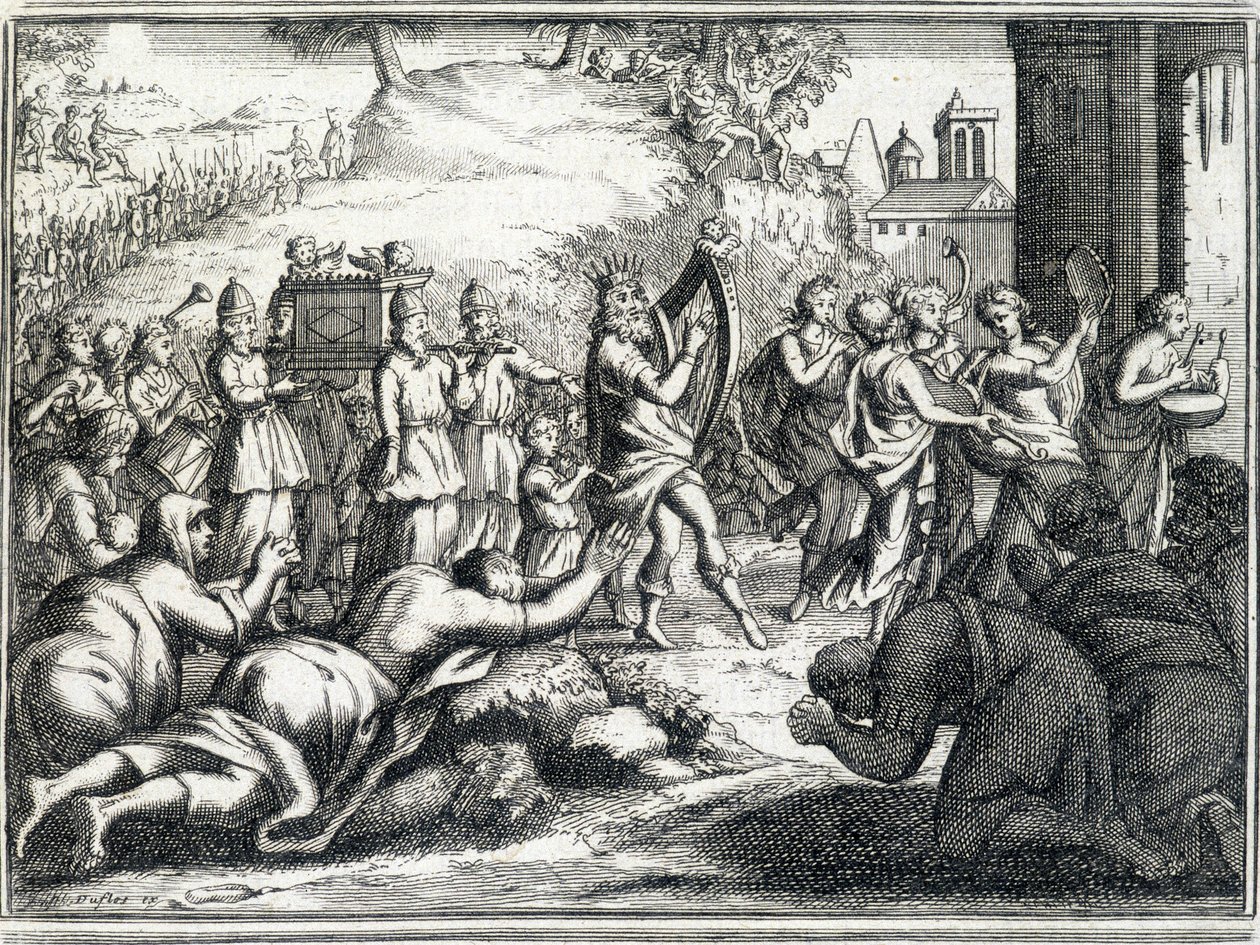 Danse de David (Ancien Testament). - Unknown artist