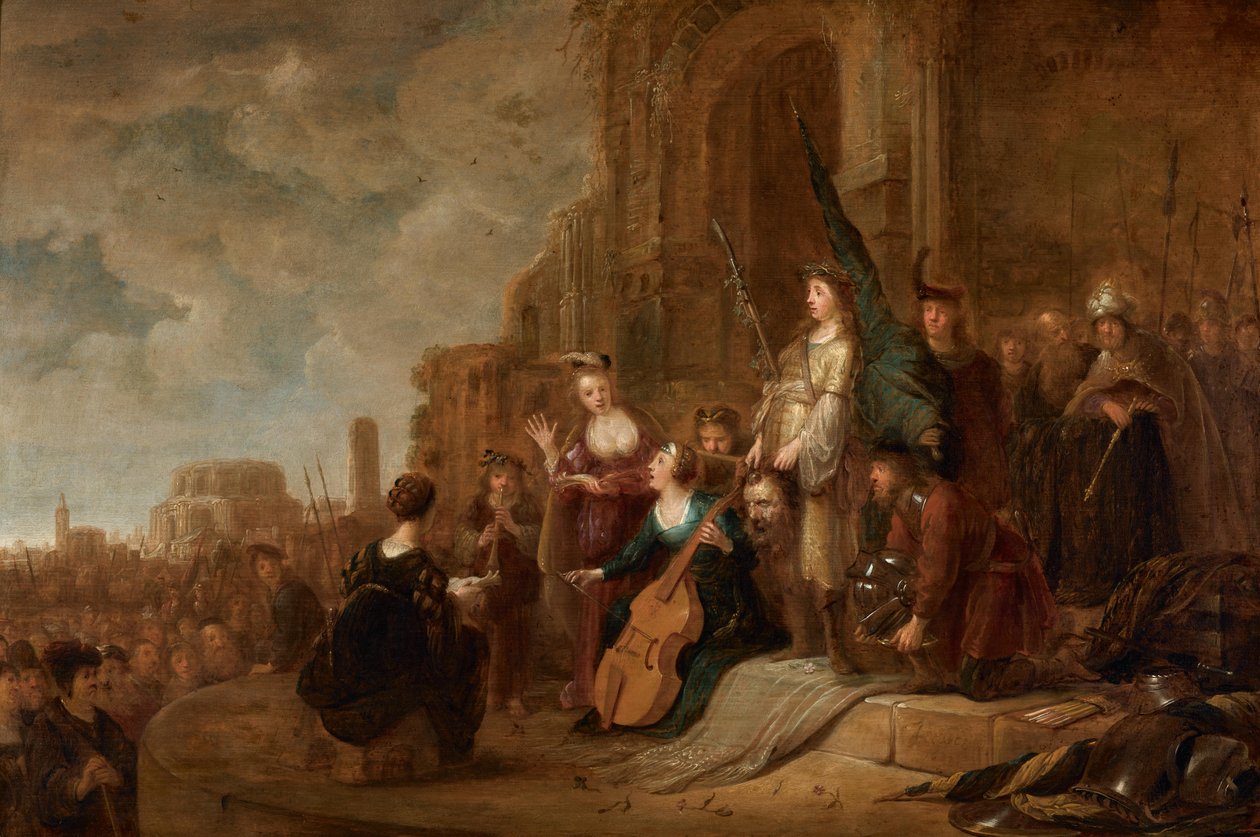 David avec la tête de Goliath - Unknown artist